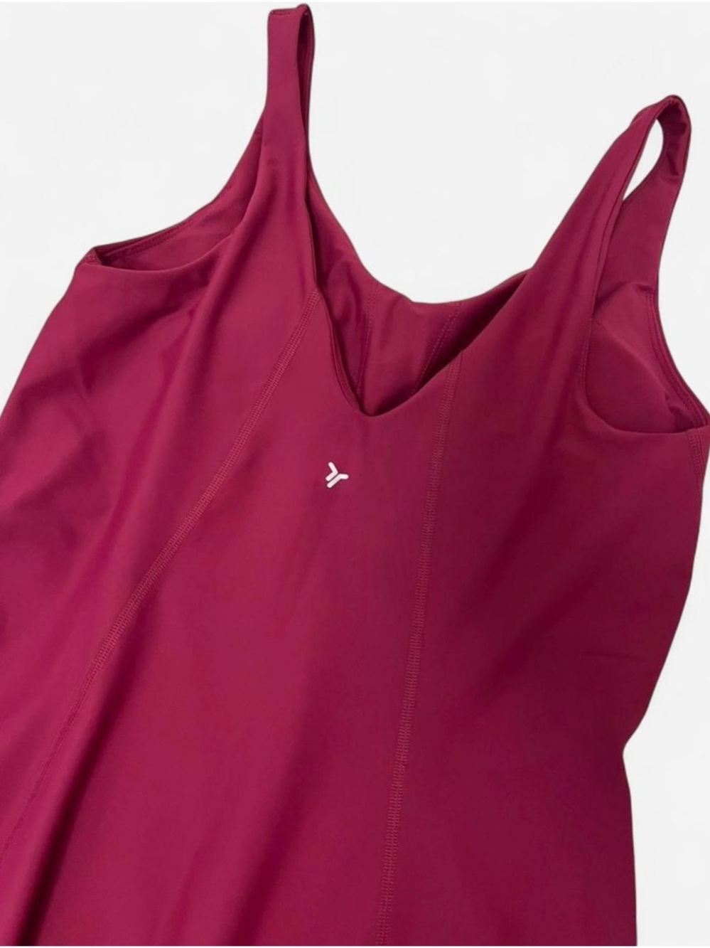 Women’s Athletic Dress Built in shorts Pink Magenta Sports Bra Tennis Golf Small - Picture 5 of 7